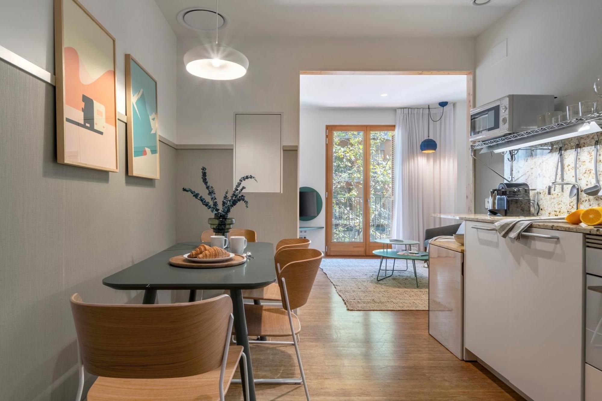 Aspasios City Oasis Apartments Barcelona Bagian luar foto